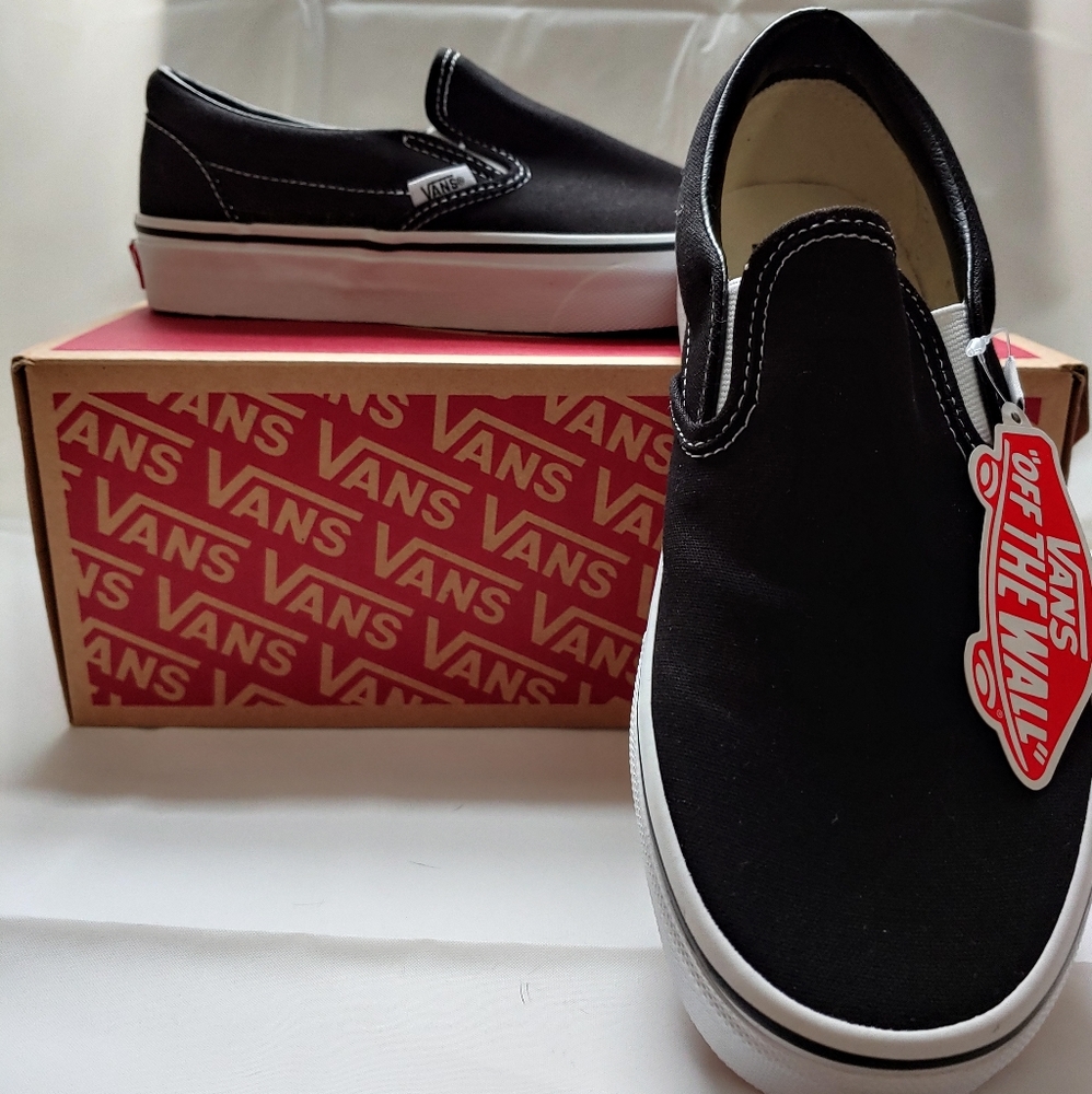 Vans Black Classic Slip On